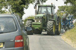 Mrs Quinn (76) out for a Sunday drive