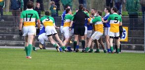 Carrickmore during friendly