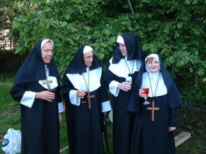 Nuns up for the craic