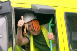 Clear signs he was full