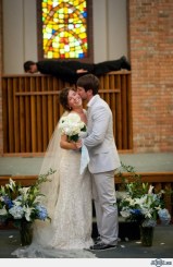 Rebel Priest Photo-bombing