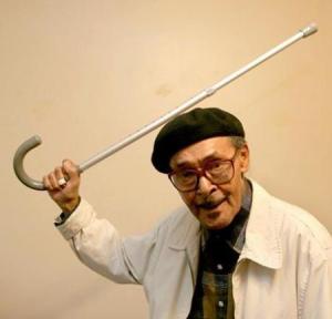 Prancett on his doorstep