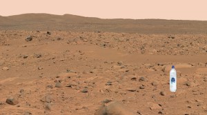 How a bottle of Rocwell might look on Mars