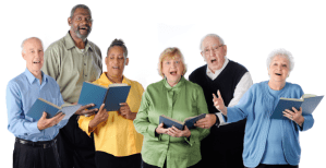 Clonoe choir practising tonight